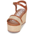 Gioseppo ASQUINS Beige Sandali con zeppa Donna - 3