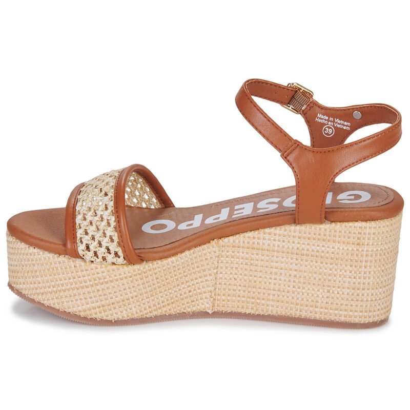 Gioseppo ASQUINS Beige Sandali con zeppa Donna - 4