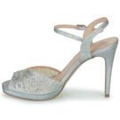 Menbur CANIS MINOR Silver Heeled Sandals Women - 4