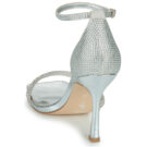 Menbur LEPUS Silver Heeled Sandals Women - 5