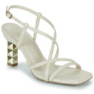 Menbur 23757 White Heeled Sandals Women - 1