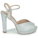 Menbur 24160 Silver Women's Heeled Sandals - 2