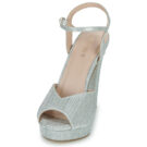 Menbur 24160 Silver Women's Heeled Sandals - 3