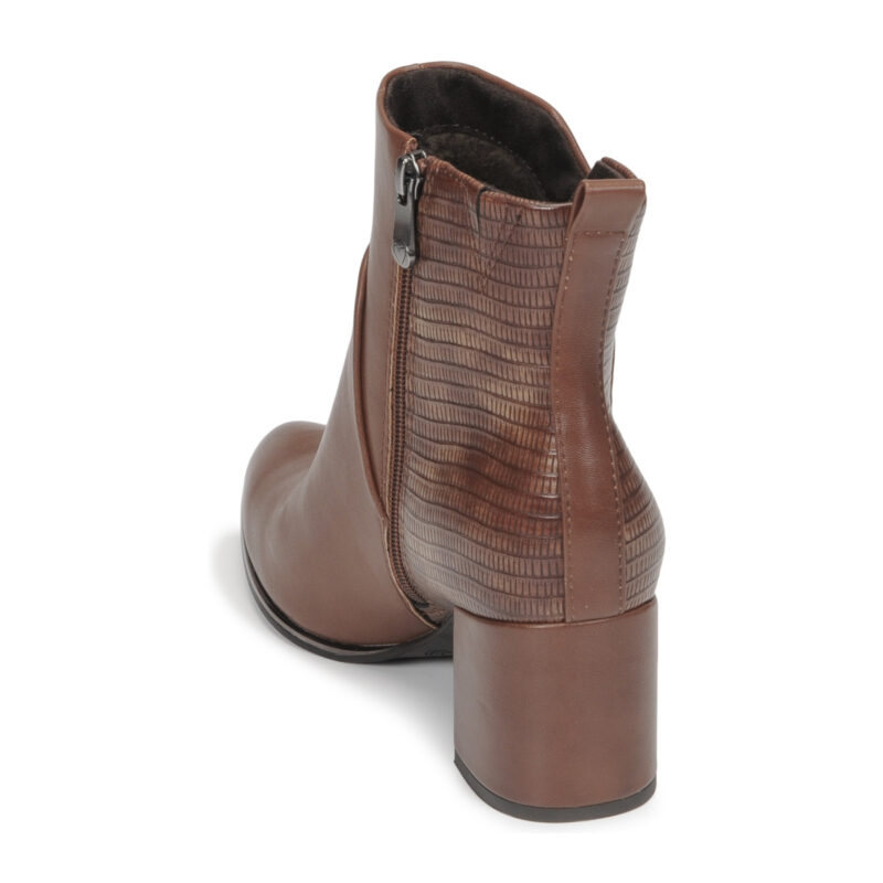 Marco Tozzi 2-25096-41-392 Braune Damen-Ankle-Boots - 5