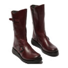 Fly London MES 2 Bordeaux Damen-Stiefeletten mit Absatz - 1