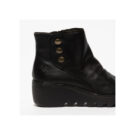 Fly London Botines negros para mujer BROM - 3