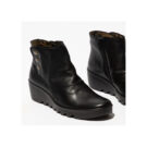 Fly London Botines negros para mujer BROM - 4