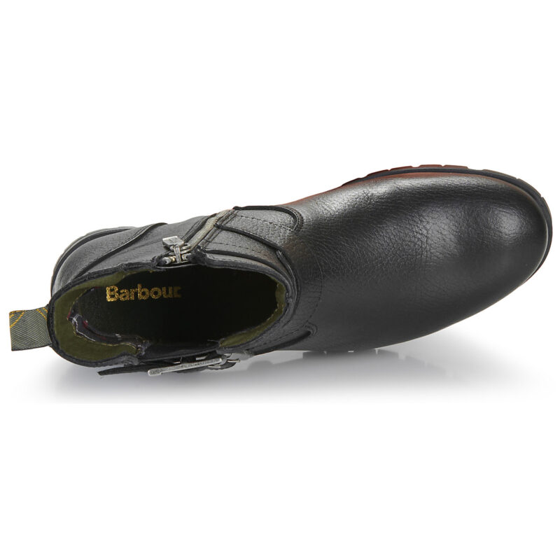 Botines Barbour Marina negros para mujer - 6