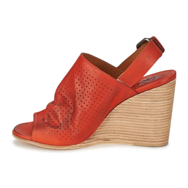 OXS SPORT-250 Rosso Sandali con zeppa Donna - 4