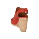 OXS SPORT-250 Rosso Sandali con zeppa Donna - 5