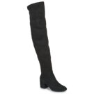 Geox Botas altas negras hasta el muslo D ELEANA para mujer - 1