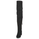 Geox Botas altas negras hasta el muslo D ELEANA para mujer - 3