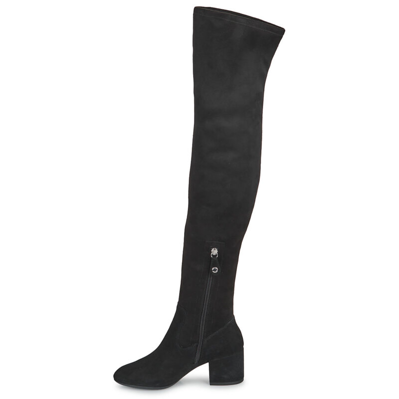 Geox Botas altas negras hasta el muslo D ELEANA para mujer - 4