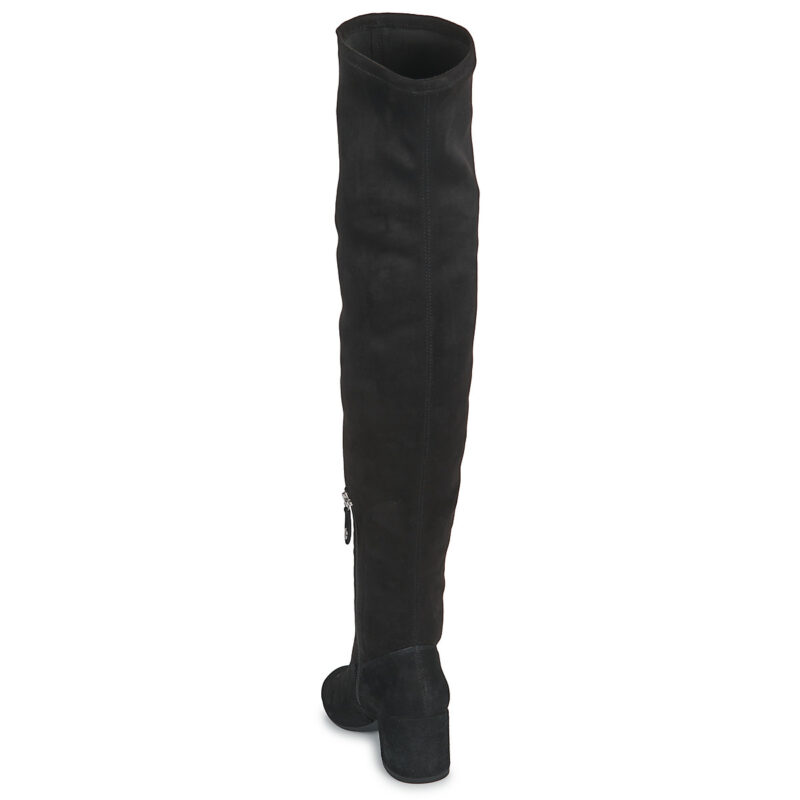 Geox Botas altas negras hasta el muslo D ELEANA para mujer - 5