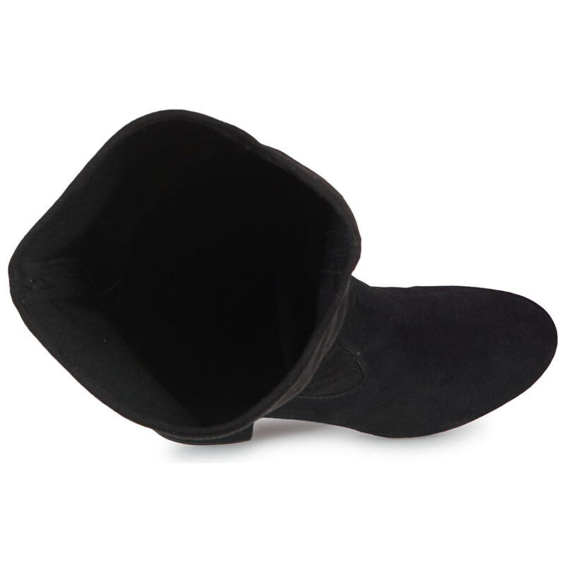 Geox Botas altas negras hasta el muslo D ELEANA para mujer - 6