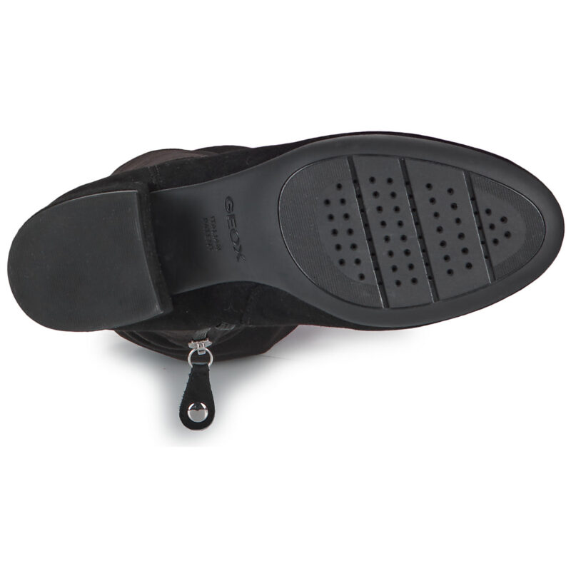 Geox Botas altas negras hasta el muslo D ELEANA para mujer - 7