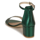 Betty London Sandalias de tac&oacute;n verde INNAMATA para mujer - 5