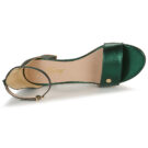 Betty London Sandalias de tac&oacute;n verde INNAMATA para mujer - 6