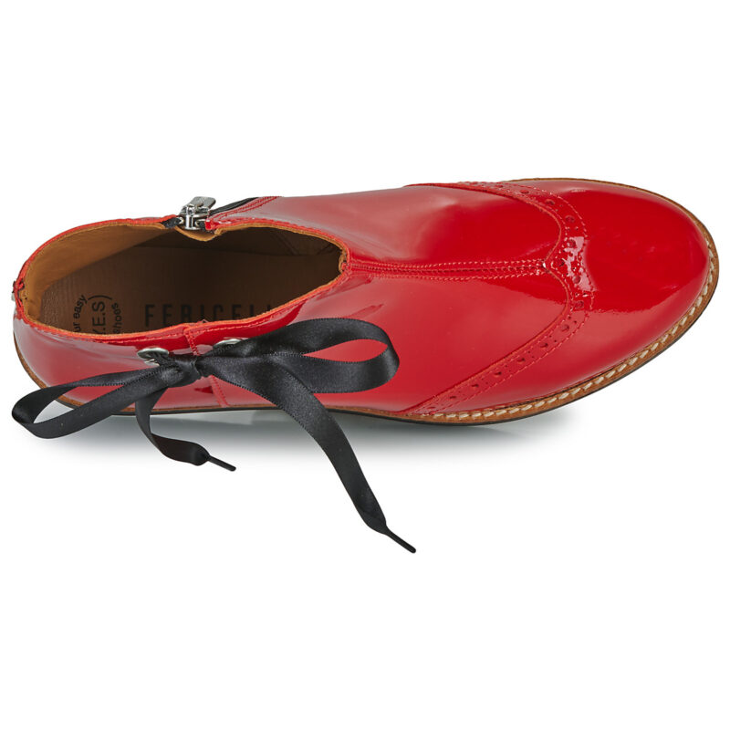 Fericelli  JANDICI  Rosso -  Stivaletti Donna - 5