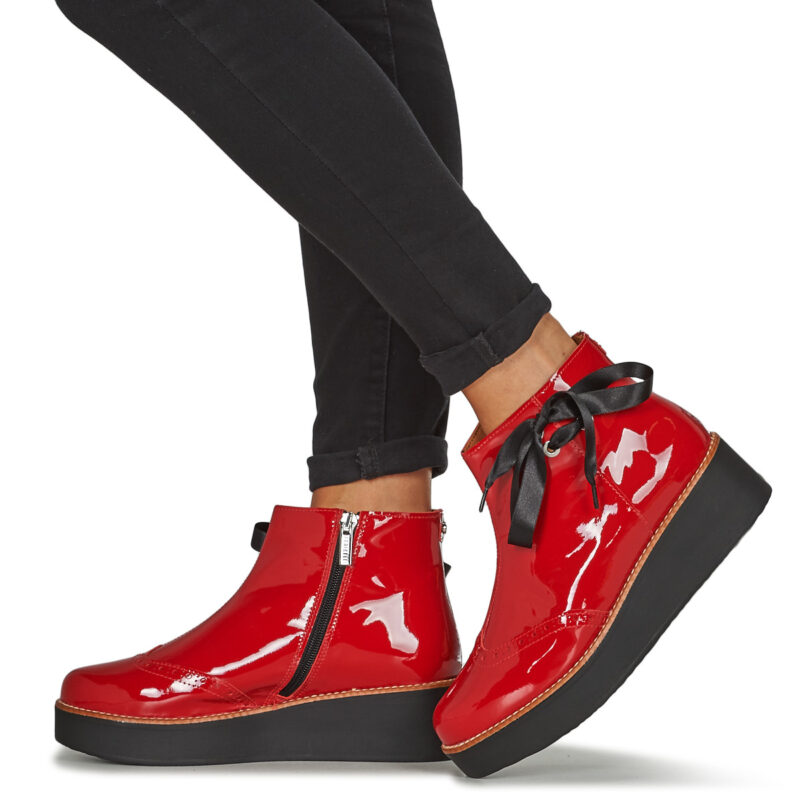 Fericelli  JANDICI  Rosso -  Stivaletti Donna - 7