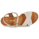 JB Martin AMBRE Bianco Sandali con zeppa Donna - 6
