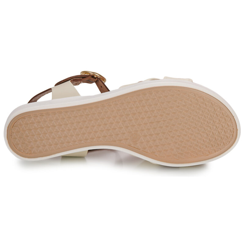 JB Martin AMBRE Bianco Sandali con zeppa Donna - 7