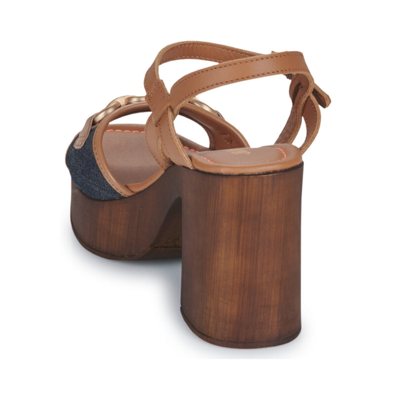 JB Martin APPIA Azul Sandalias con ceppa Mujer - 5
