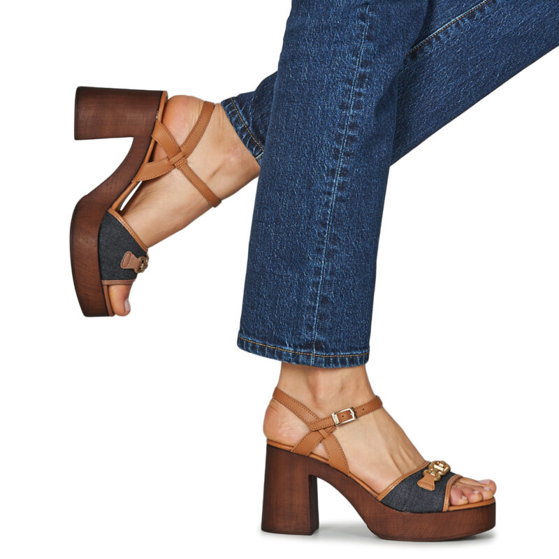 JB Martin APPIA Azul Sandalias con ceppa Mujer - 8