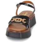JB Martin DARIA Nero Sandali con zeppa Donna - 3
