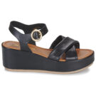 JB Martin AMBRE Nero Sandali con zeppa Donna - 2