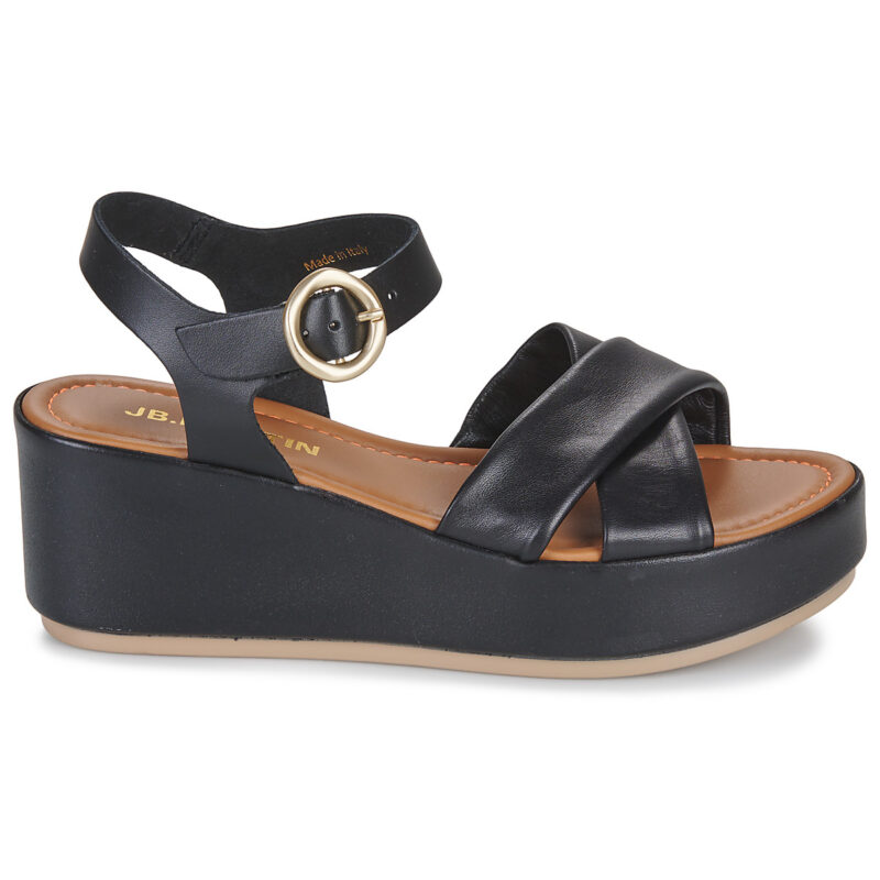 JB Martin AMBRE Nero Sandali con zeppa Donna - 2