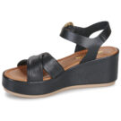 JB Martin AMBRE Nero Sandali con zeppa Donna - 4
