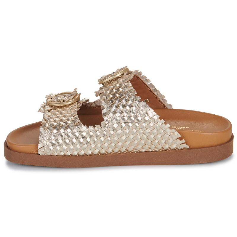 JB Martin AUBANE Oro Sandali bassi Donna - 4