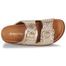 JB Martin AUBANE Oro Sandali bassi Donna - 6