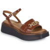 JB Martin DARIA Marrone Sandali con zeppa Donna