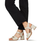 JB Martin DIMA Bianco Sandali con tacco Donna - 8
