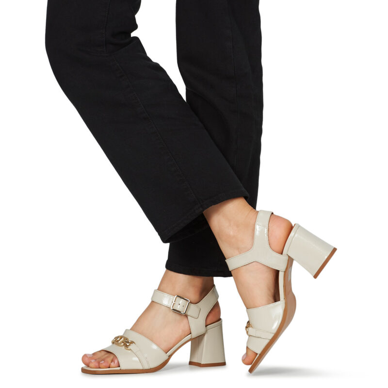 JB Martin DIMA Bianco Sandali con tacco Donna - 8