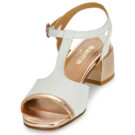 JB Martin MITAINE Bianco Sandali con tacco Donna - 3