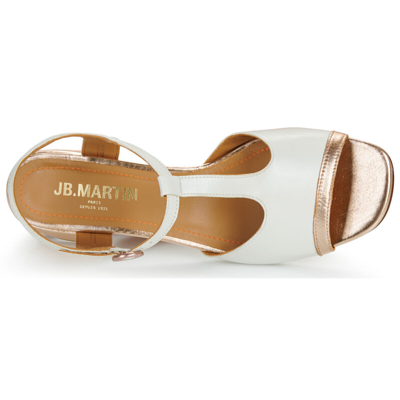JB Martin MITAINE Bianco Sandali con tacco Donna - 6