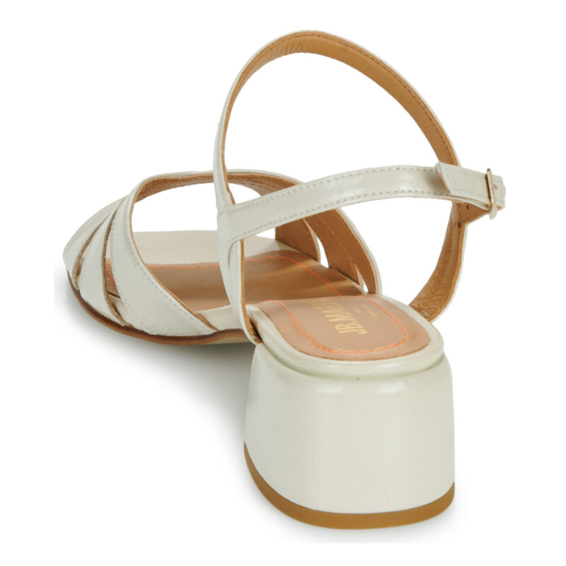 JB Martin MIRA Bianco Sandali con tacco Donna - 5