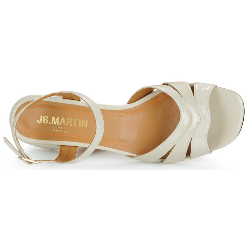 JB Martin MIRA Bianco Sandali con tacco Donna - 6