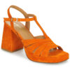 JB Martin MUCCIA Arancio Sandali con tacco Donna