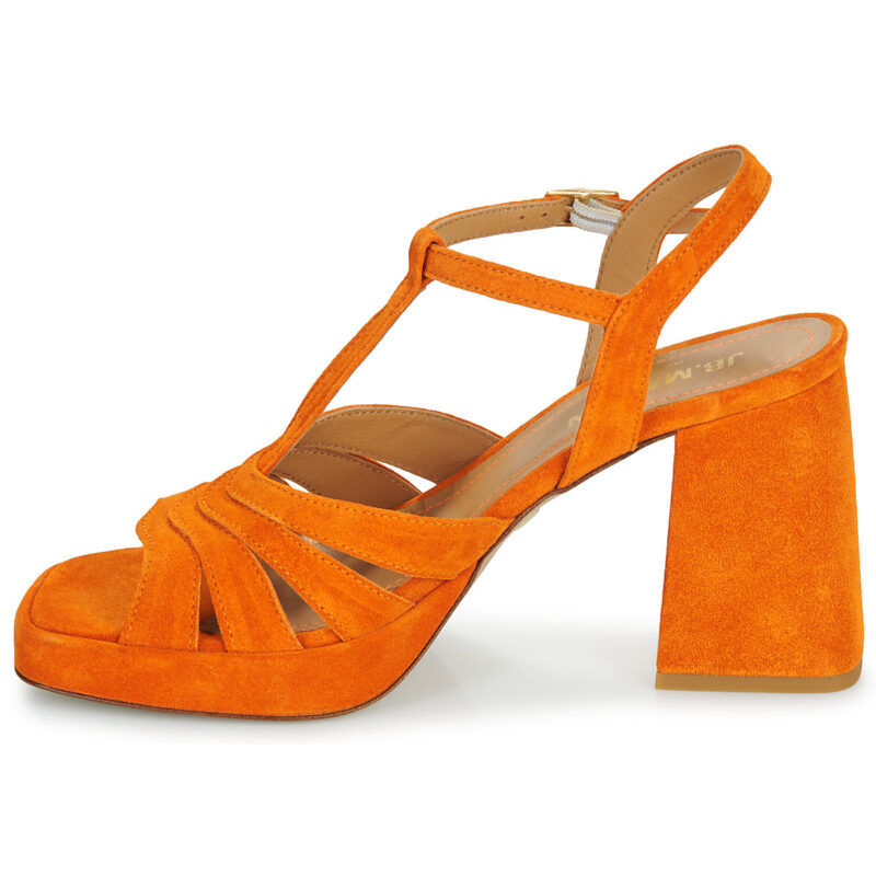 JB Martin MUCCIA Arancio Sandali con tacco Donna - 4