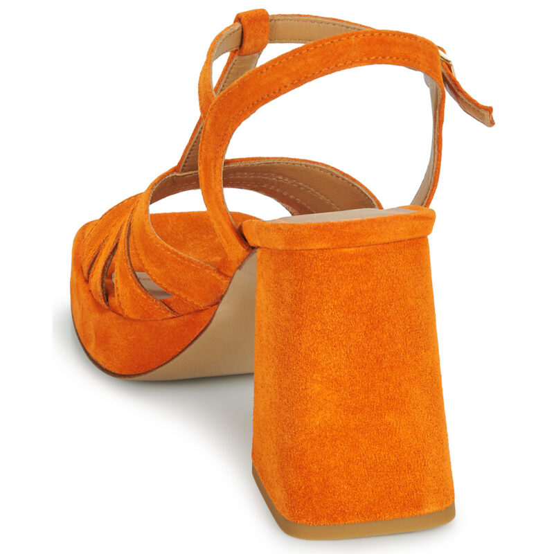 JB Martin MUCCIA Arancio Sandali con tacco Donna - 5