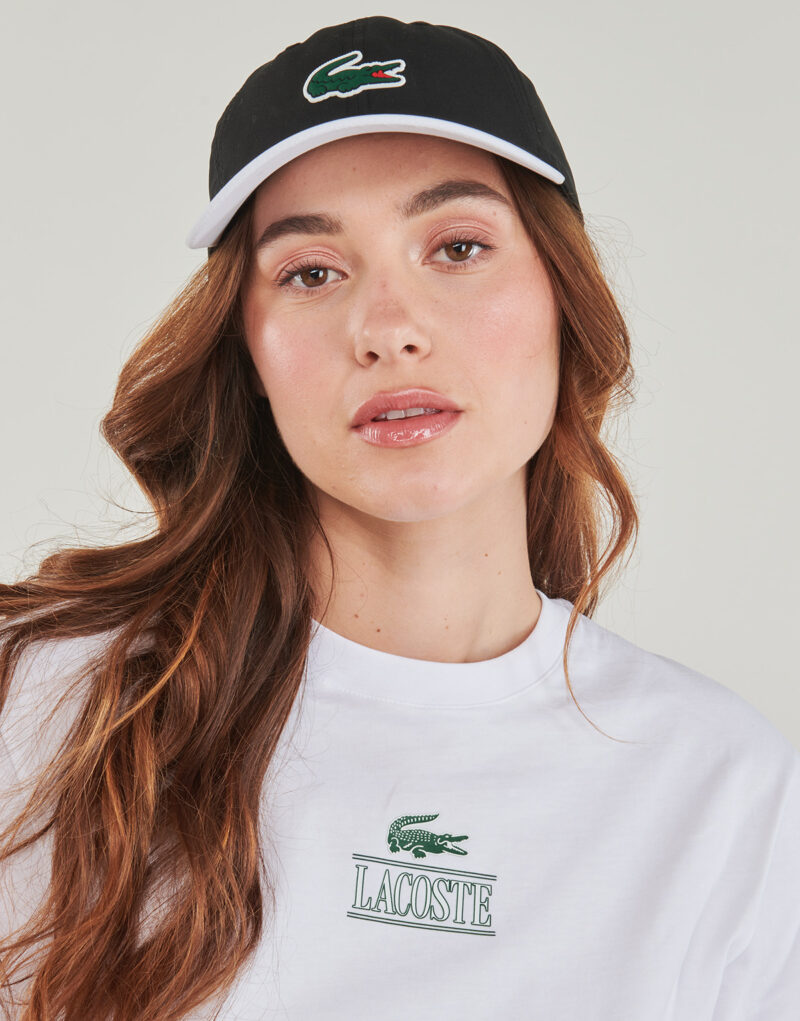 T-shirt Lacoste TH1147 White Short sleeve t-shirt Women - 5