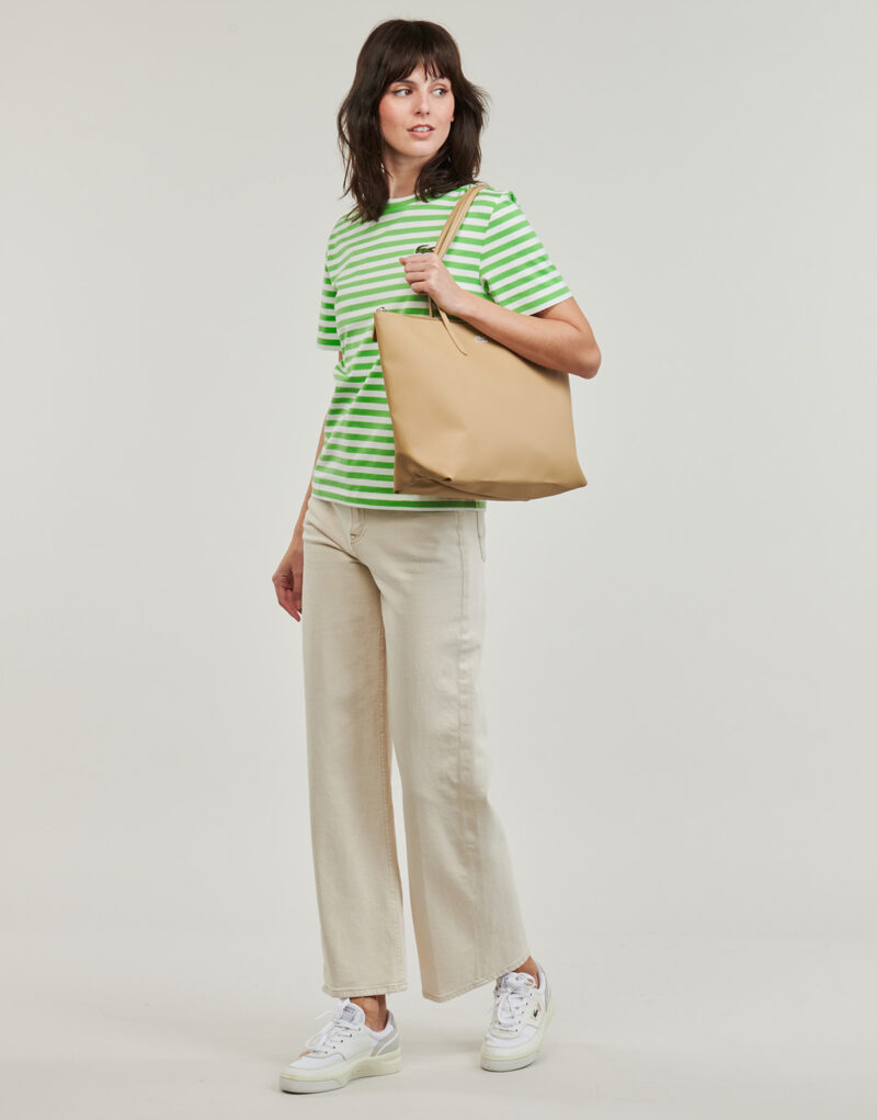 T-shirt Lacoste TF2594 Verde T-shirt maniche corte Donna - 3