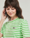T-shirt Lacoste TF2594 Verde T-shirt maniche corte Donna - 5