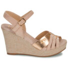 Les Petites Bombes ISALINE Beige Sandali con zeppa Donna - 2