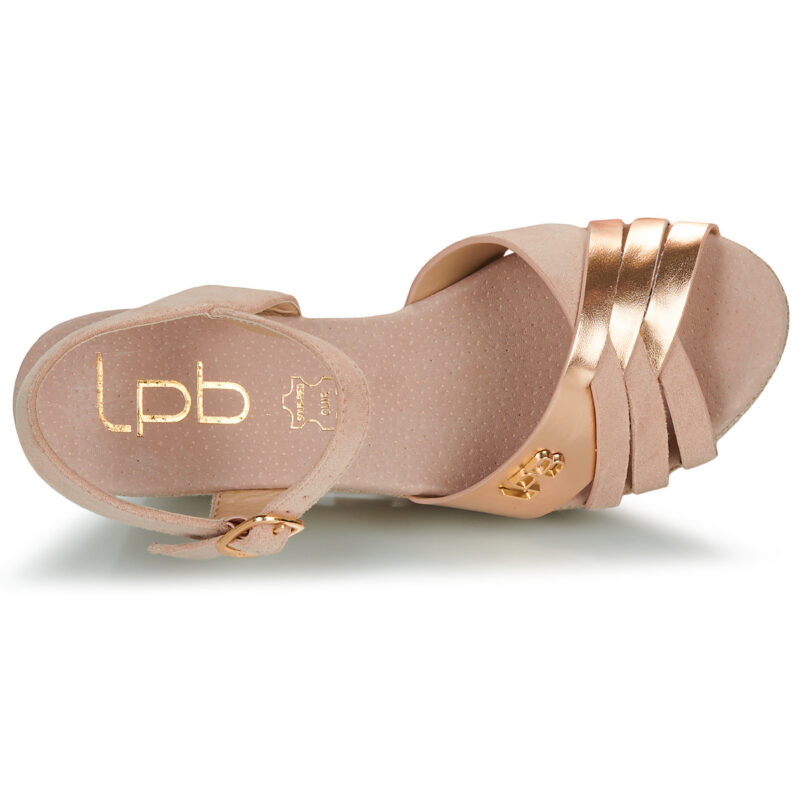 Les Petites Bombes ISALINE Beige Sandali con zeppa Donna - 6