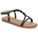 Les Petites Bombes ICA Black Low Sandals Woman - 1